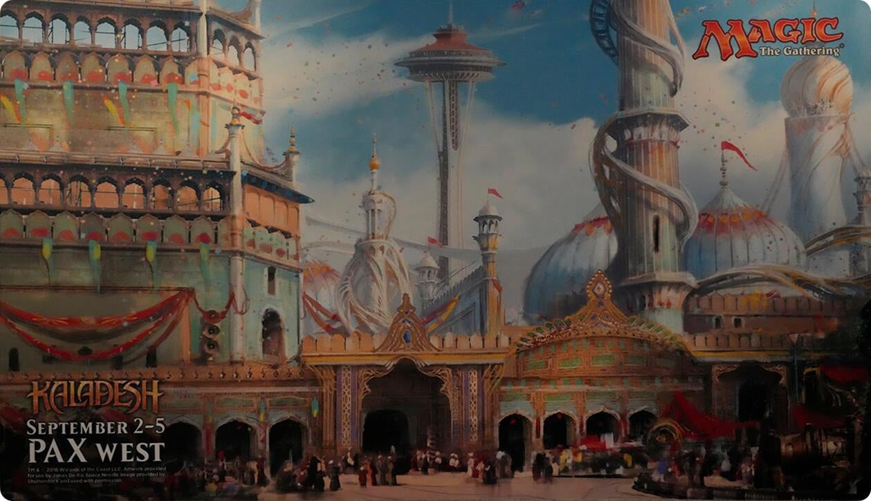 Image for Kaladesh Inventors Fair PAX West 2016 Playmat for Magic: The Gathering - Playmats