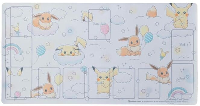 Image for Pokemon TCG: Pokemon Center Japan Exclusive RB Pikachu & Eevee - Playmats
