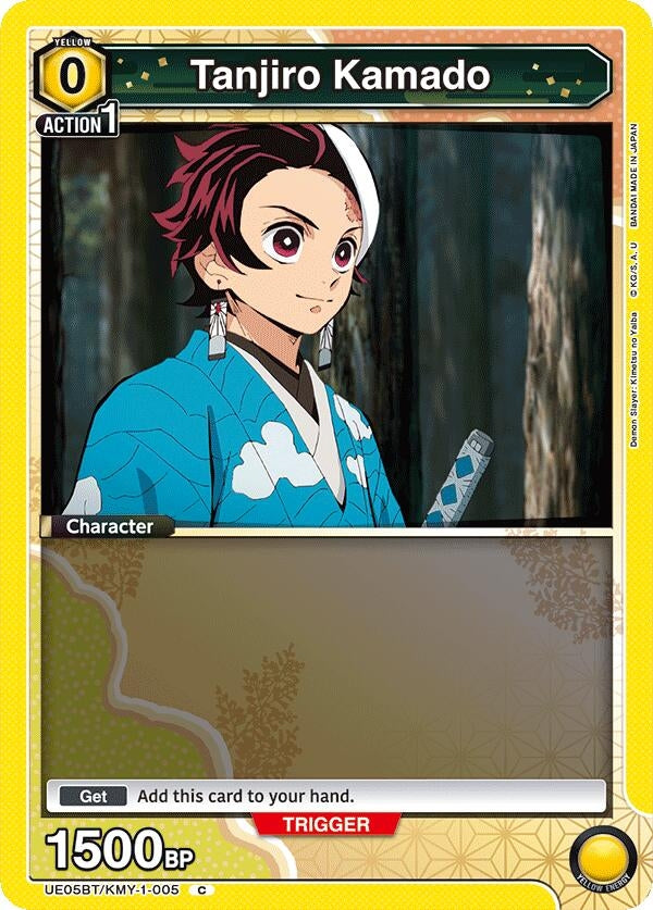 Image for Tanjiro Kamado (005) (UE05BT/KMY-1-005) (UE05BT: Demon Slayer: Kimetsu no Yaiba) (UE05BT) - Union Arena