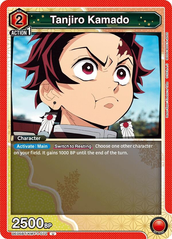 Image for Tanjiro Kamado (072) (UE05BT/KMY-1-072) (UE05BT: Demon Slayer: Kimetsu no Yaiba) (UE05BT) - Union Arena