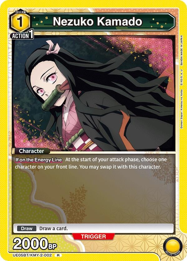 Image for Nezuko Kamado (002) (UE05BT/KMY-2-002) (UE05BT: Demon Slayer: Kimetsu no Yaiba) (UE05BT) - Union Arena