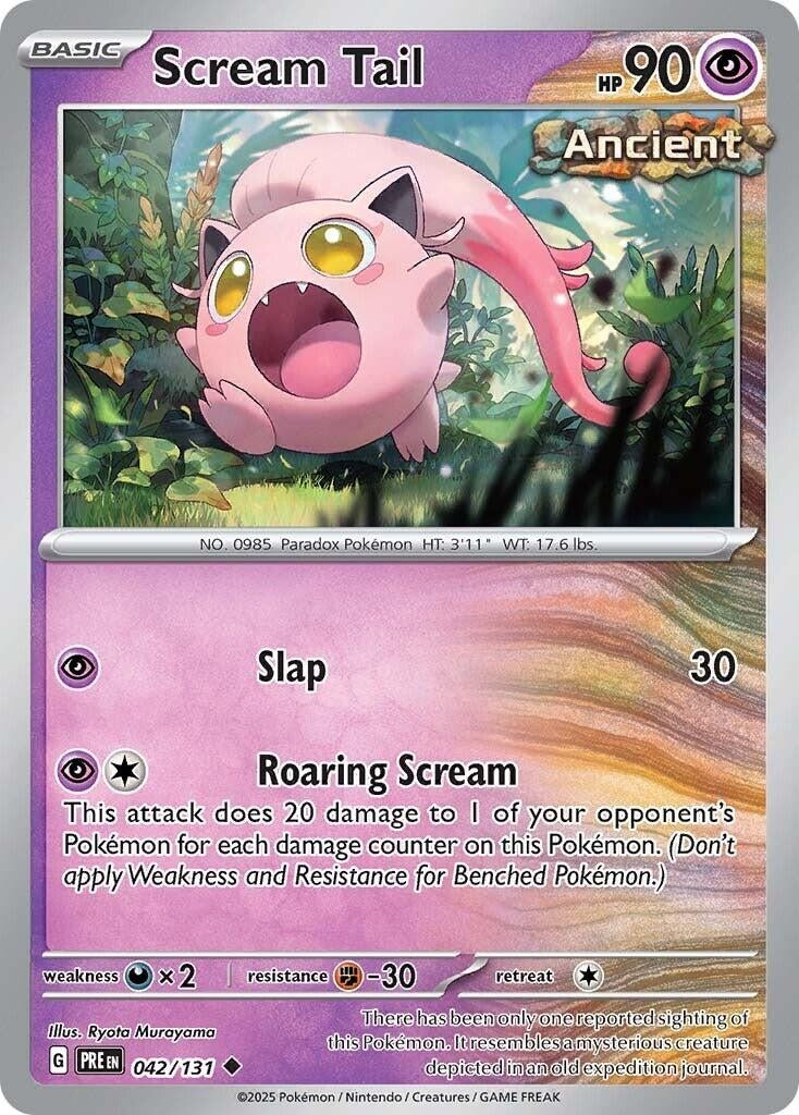 Image for Scream Tail (042/131) (SV: Prismatic Evolutions) - Pokemon