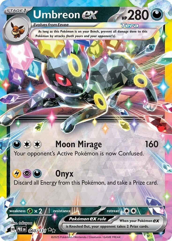 Umbreon ex (060/131) (SV: Prismatic Evolutions) - PokeBox USA
