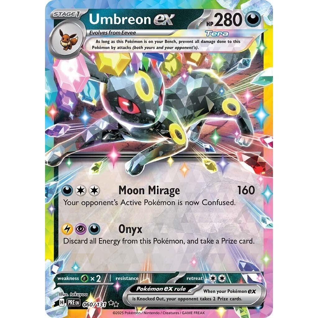 Umbreon ex (060/131) (SV: Prismatic Evolutions) - PokeBox USA