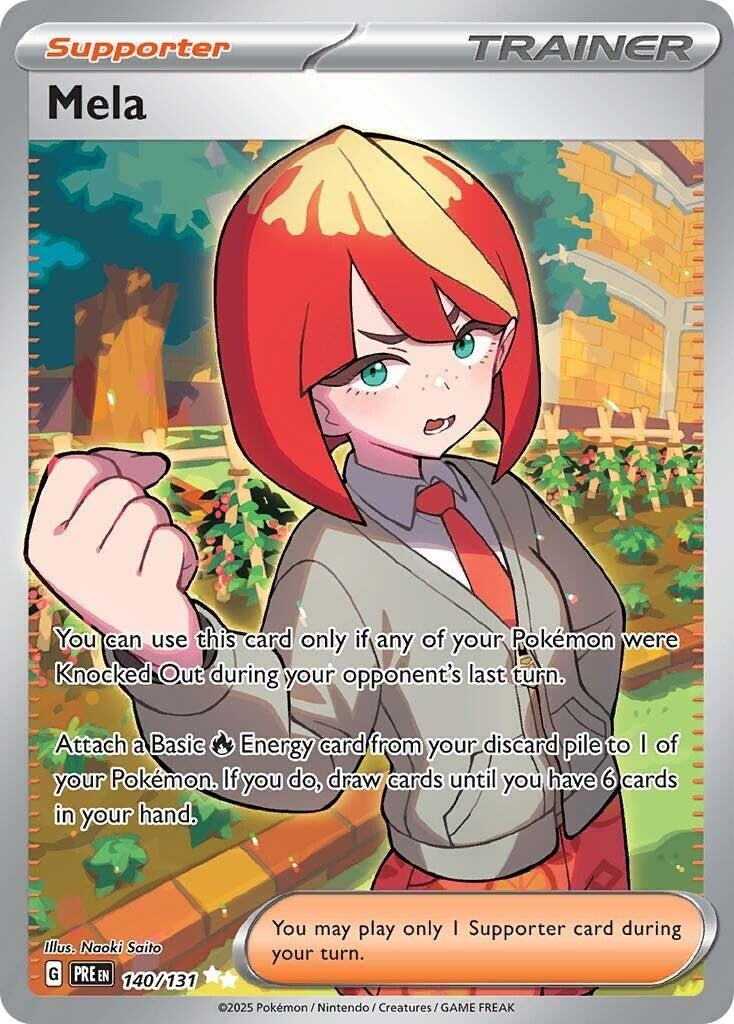 Mela (140/131) (SV: Prismatic Evolutions) - PokeBox USA