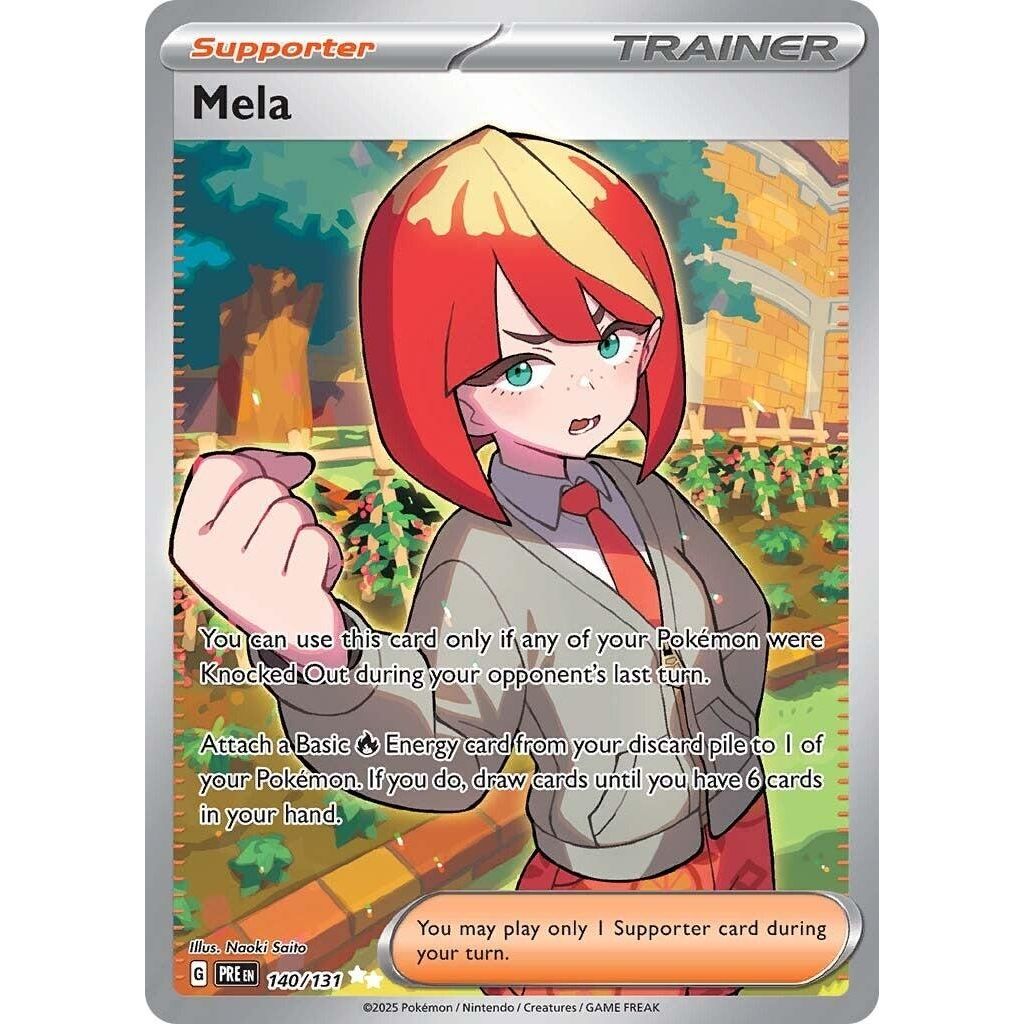 Mela (140/131) (SV: Prismatic Evolutions) - PokeBox USA