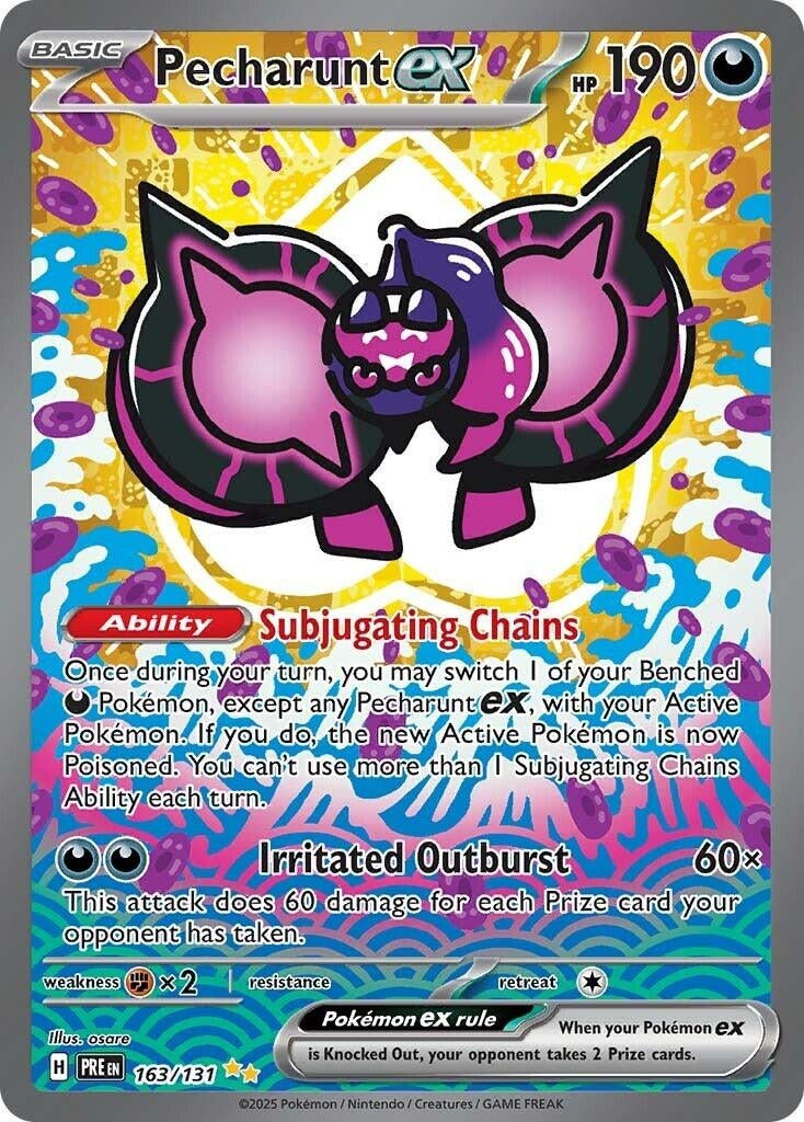 Pecharunt ex (163/131) (SV: Prismatic Evolutions) - PokeBox USA