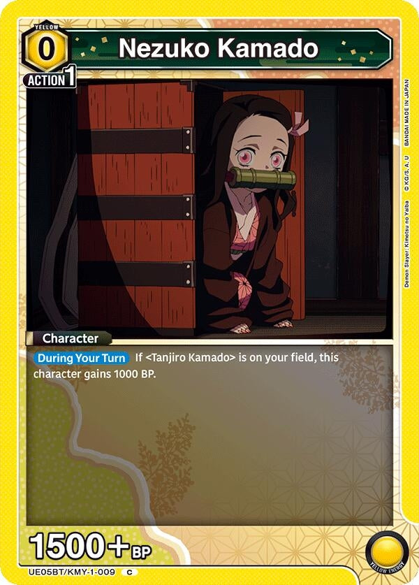Image for Nezuko Kamado (009) (Box Topper Foil) (UE05BT/KMY-1-009) (UE05BT: Demon Slayer: Kimetsu no Yaiba) (UE05BT) - Union Arena