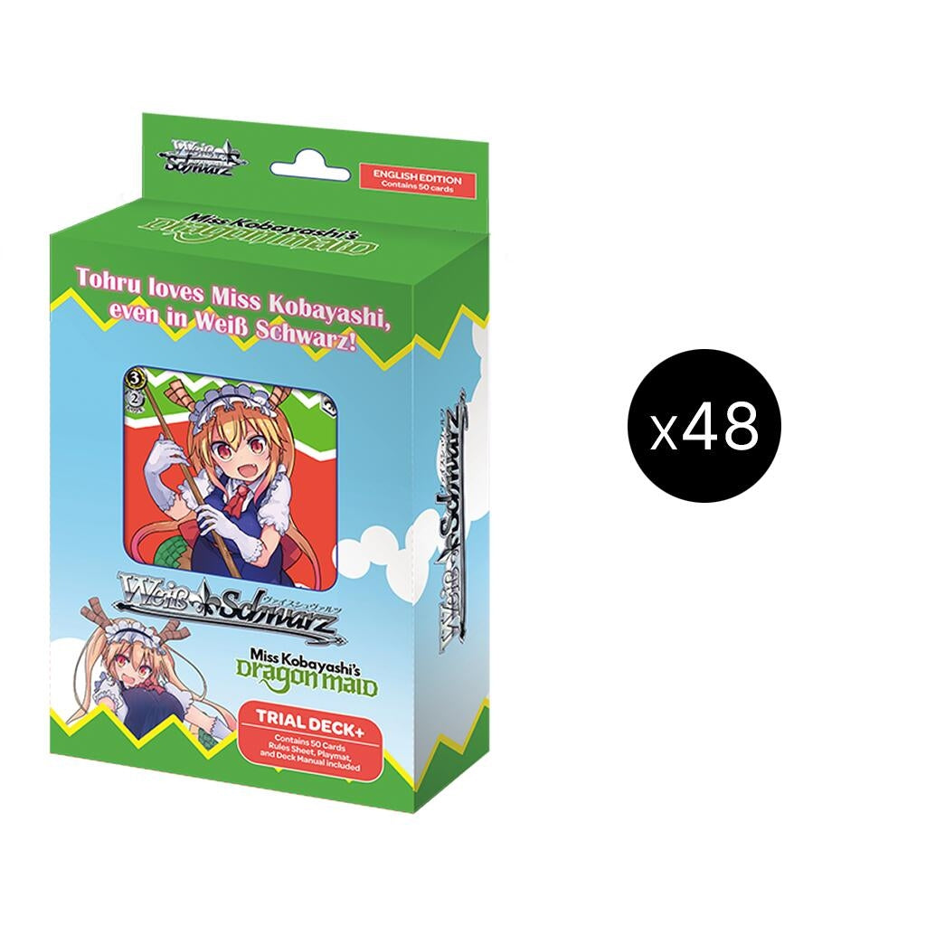 Image for Miss Kobayashi's Dragon Maid Trial Deck+ Display Case - Weiss Schwarz