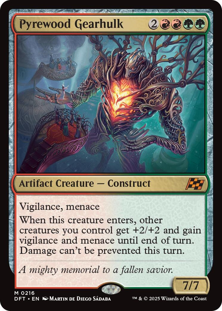 Pyrewood Gearhulk (216) (Aetherdrift)