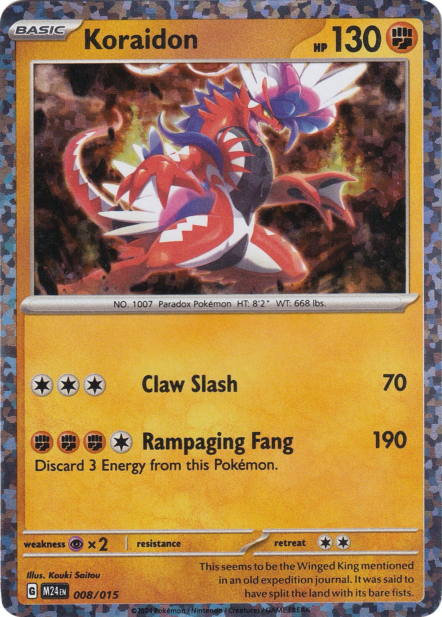 Image for Koraidon (008/015) (McDonald's Promos 2024) (M24) - Pokemon