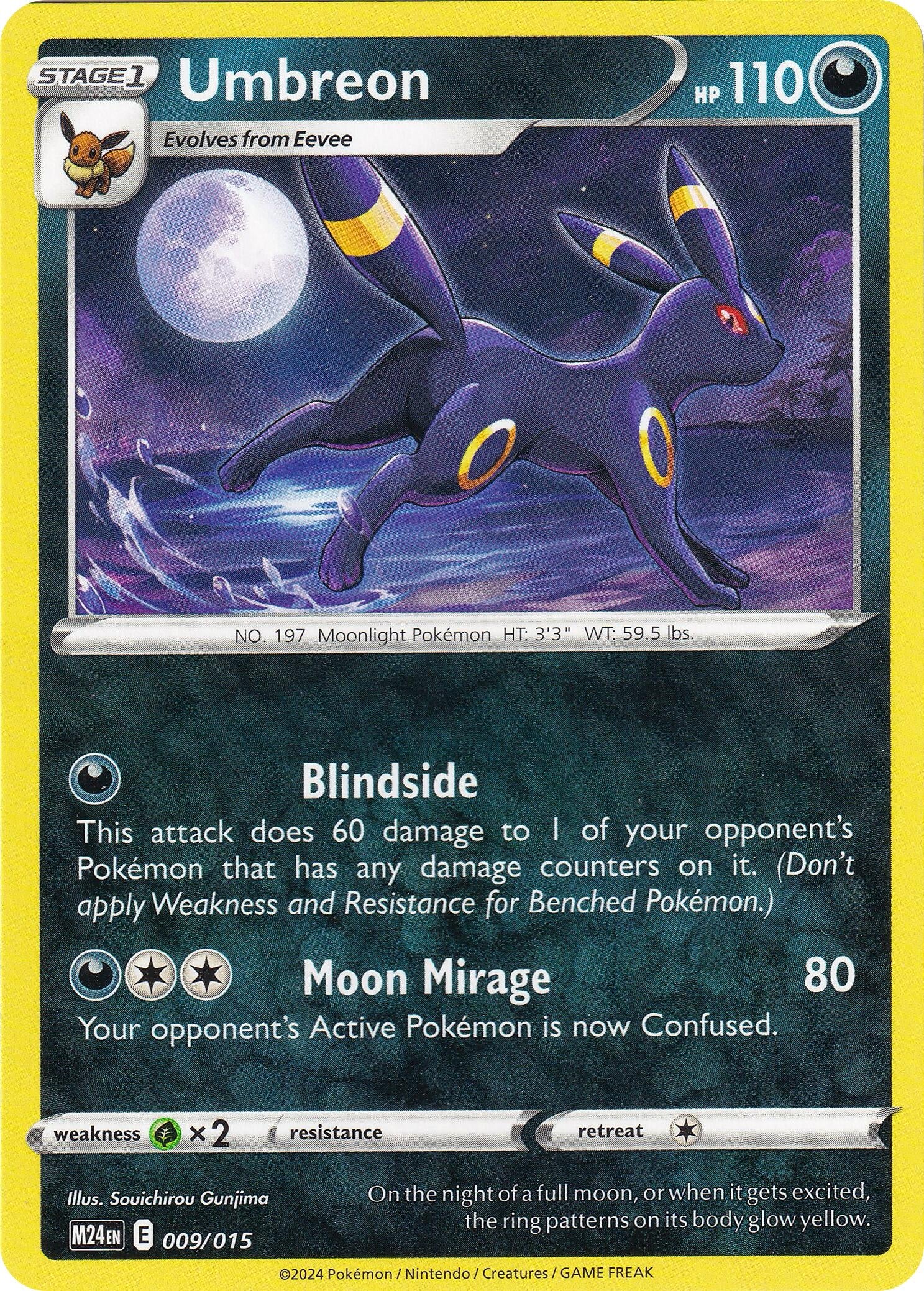 Umbreon (009/015) (McDonald's Promos 2024) - PokeBox USA