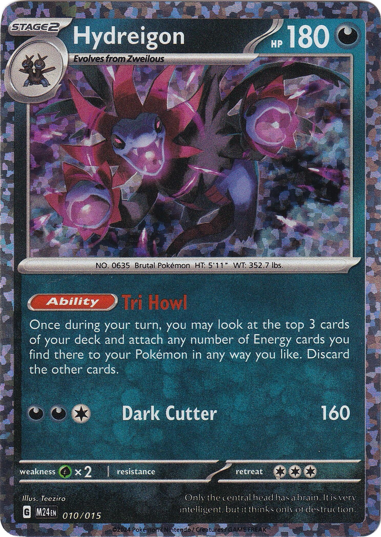 Image for Hydreigon (010/015) (McDonald's Promos 2024) (M24) - Pokemon