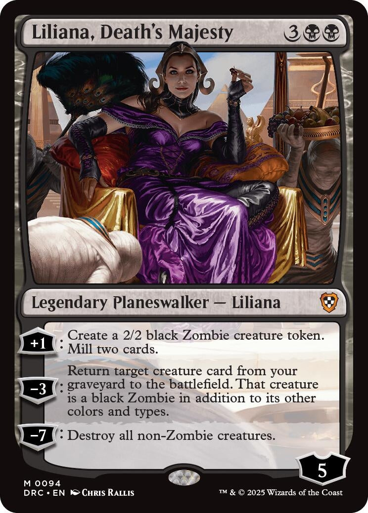 Liliana, Death's Majesty (94) (Aetherdrift)