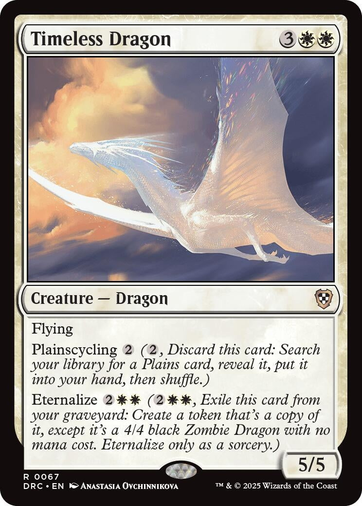 Timeless Dragon (67) (Aetherdrift)