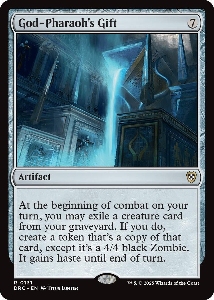 God-Pharaoh's Gift (131) (Aetherdrift)