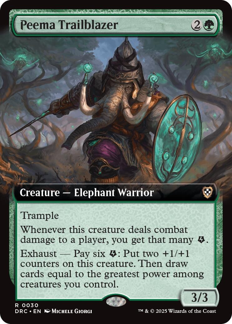 Peema Trailblazer (Extended Art) (30) (Aetherdrift)
