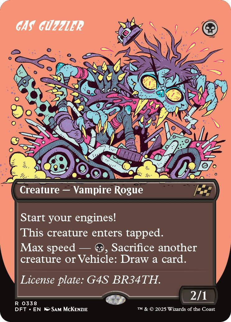 Gas Guzzler (Borderless) (338) (Aetherdrift)