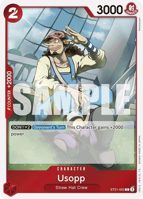 Image for Usopp (ST21-002) (Starter Deck EX: Gear 5) (ST-21) - One Piece Card Game