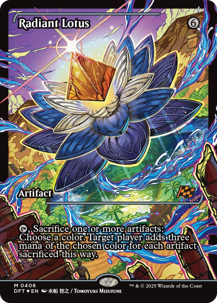 Radiant Lotus (Showcase) (406) (Aetherdrift) - PokeBox USA