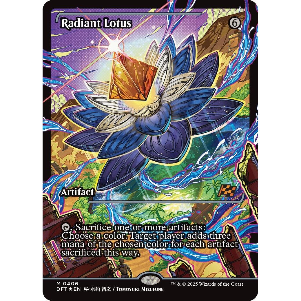 Radiant Lotus (Showcase) (406) (Aetherdrift) - PokeBox USA