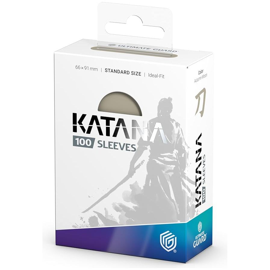 Ultimate Guard Katana Standard Size Sleeves Autumn Moon (100) - PokeBox USA