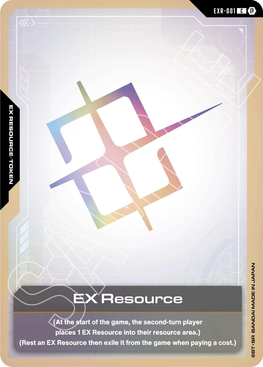 Image for EX Resource (EXR-001) (Edition Beta) (GD01_b) - Gundam Card Game