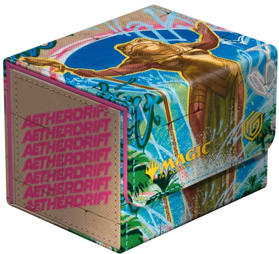 Image for Magic: The Gathering Aetherdrift Sidewinder 100+ Xenoskin Deck Box - Sab-Sunen, Luxa Embodied - Deck Boxes