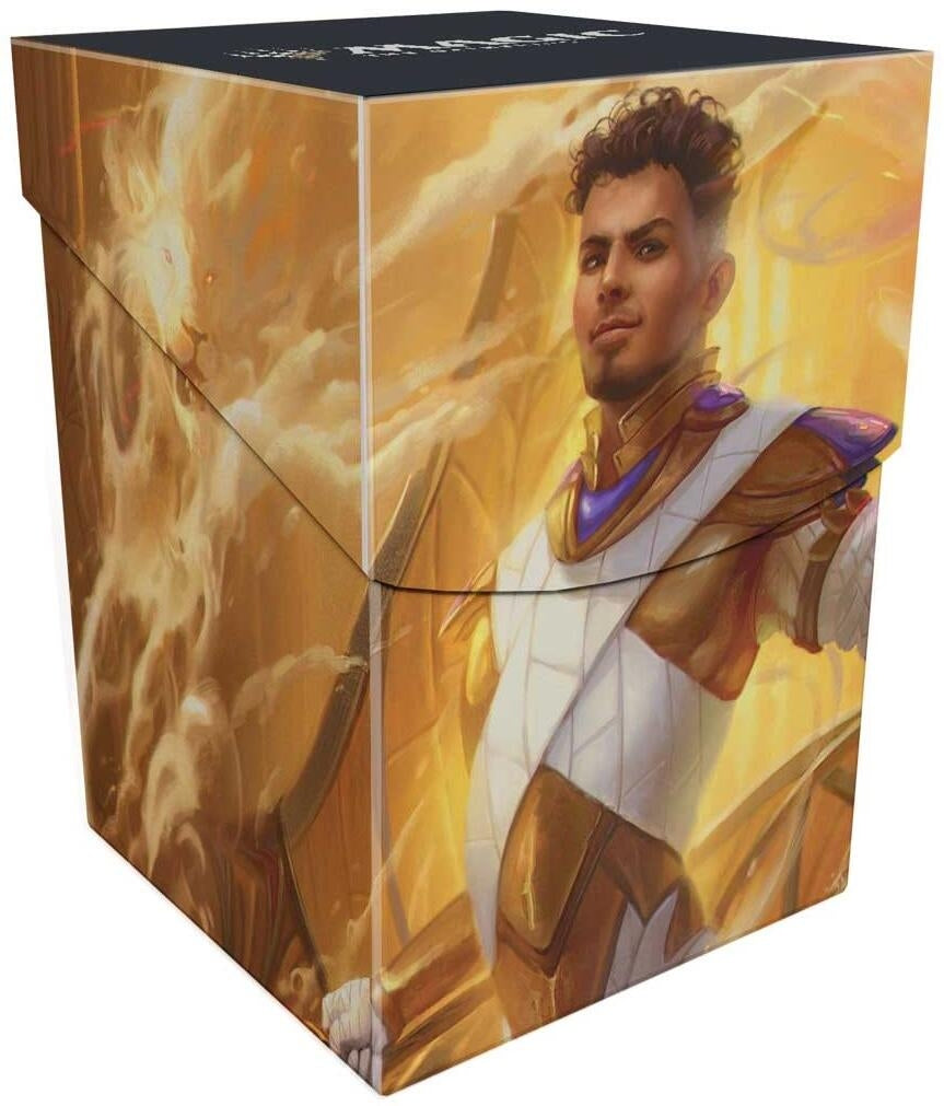 Image for Aetherdrift - Borderless Racer 3: Basri, Tomorrow's Champion 100+ Deck Box for Magic: The Gathering - Deck Boxes