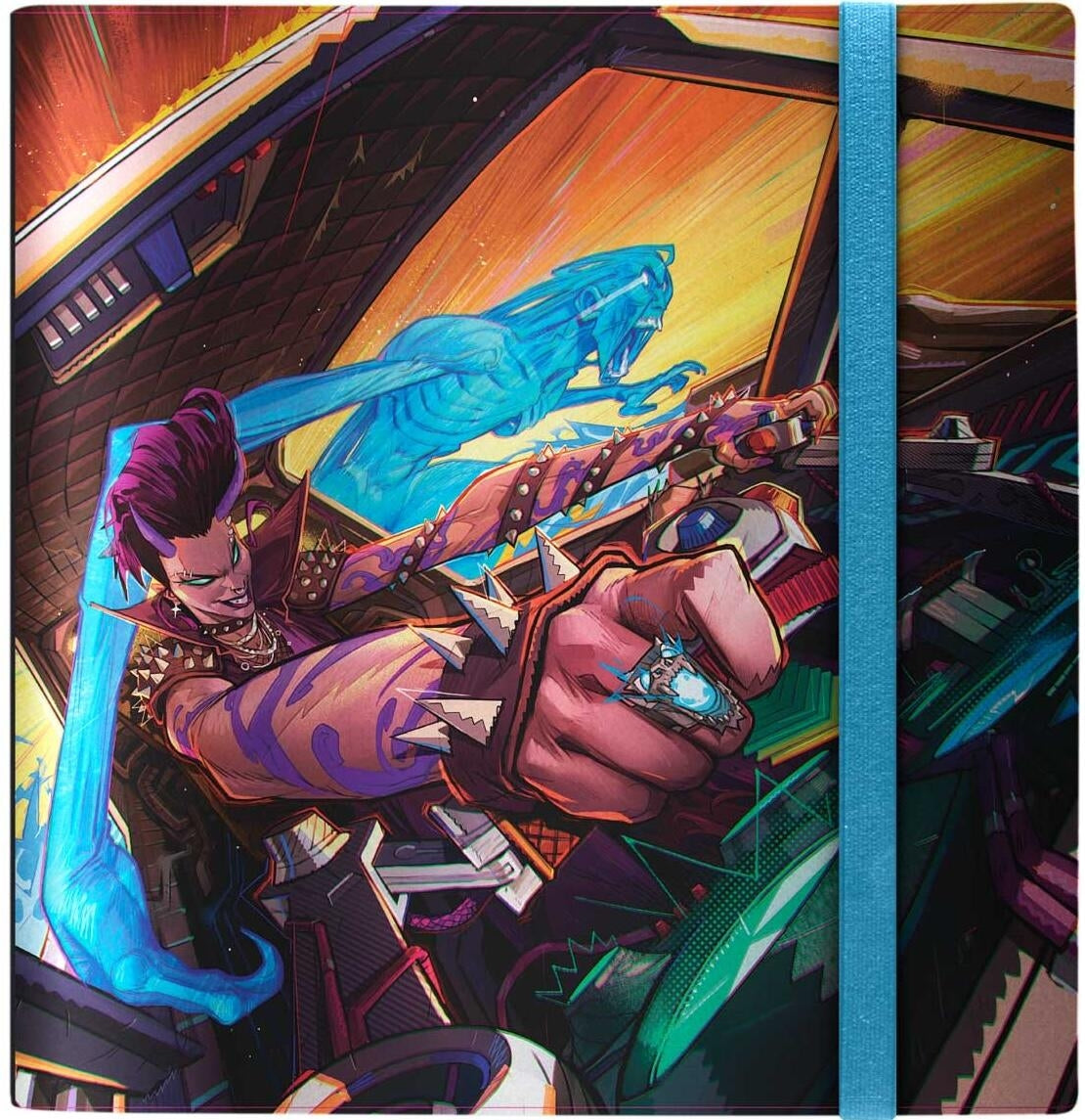 Image for Aetherdrift - Packaging Collector Key Art 12-Pocket PRO-Binder for Magic: The Gathering - Storage Albums