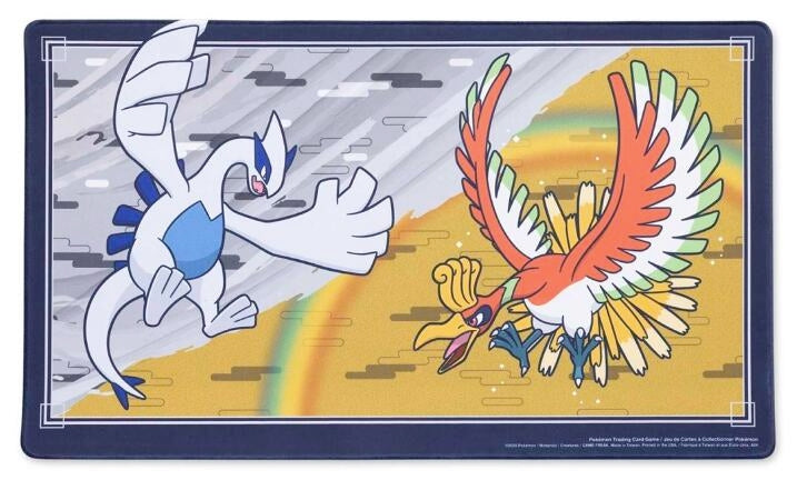 Image for Pokemon TCG: Pokemon Center Exclusive Lugia & Ho-Oh Playmat - Playmats