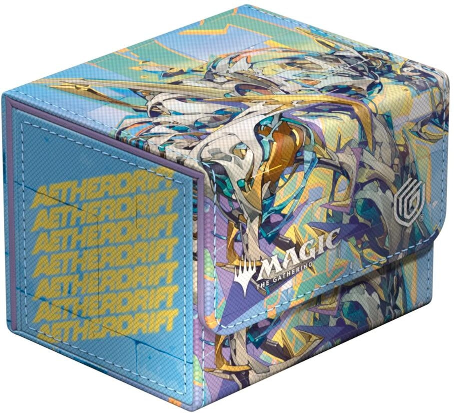 Image for Magic: The Gathering Aetherdrift Sidewinder 100+ Xenoskin Deck Box - Riptide Gearhulk - Deck Boxes