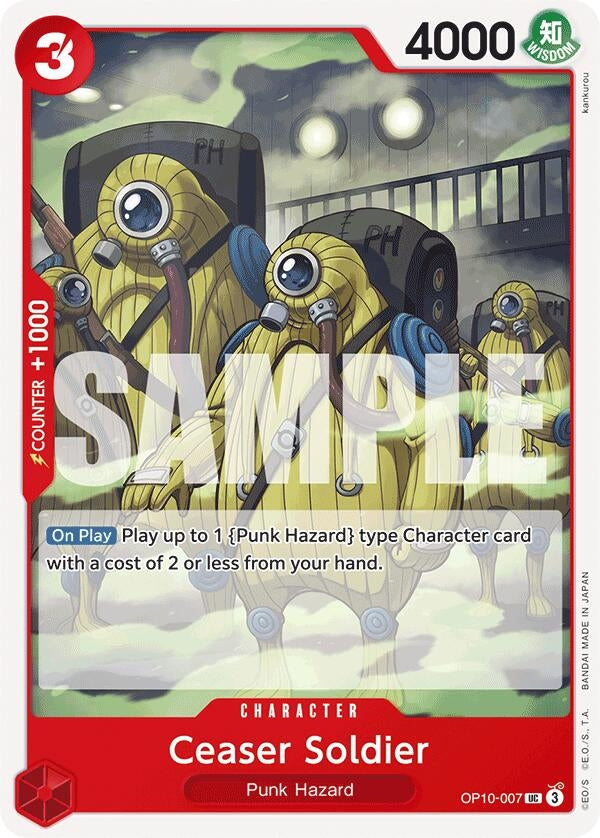 Image for Ceaser Soldier (OP10-007) (Royal Blood) (OP10) - One Piece Card Game