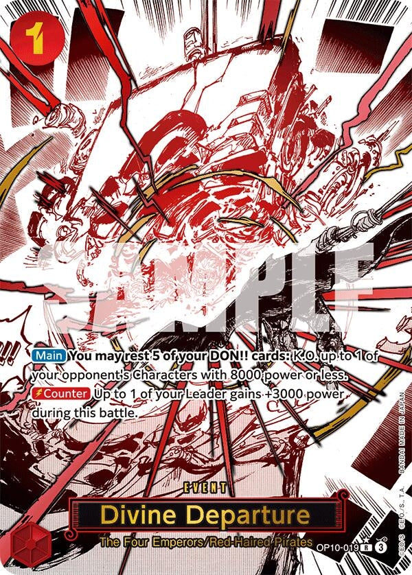 Image for Divine Departure (Parallel) (OP10-019) (Royal Blood) (OP10) - One Piece Card Game