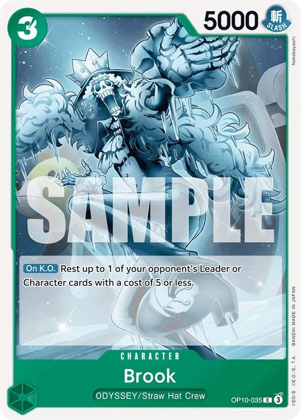 Image for Brook (035) (OP10-035) (Royal Blood) (OP10) - One Piece Card Game