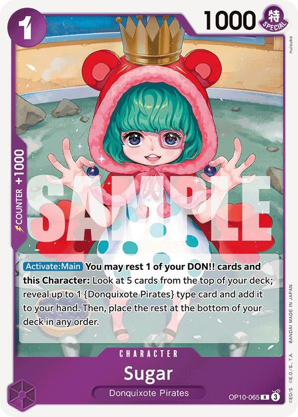 Image for Sugar (065) (OP10-065) (Royal Blood) (OP10) - One Piece Card Game
