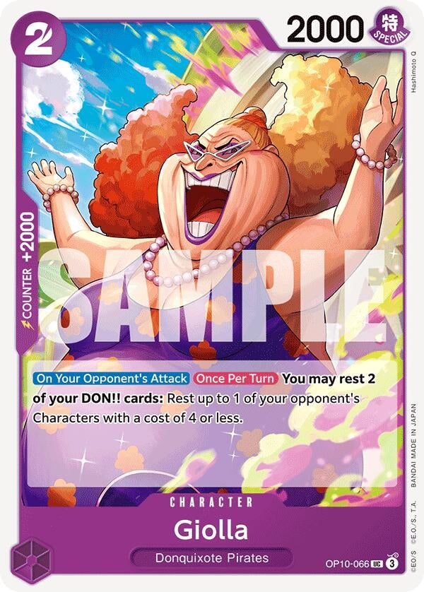 Image for Giolla (OP10-066) (Royal Blood) (OP10) - One Piece Card Game