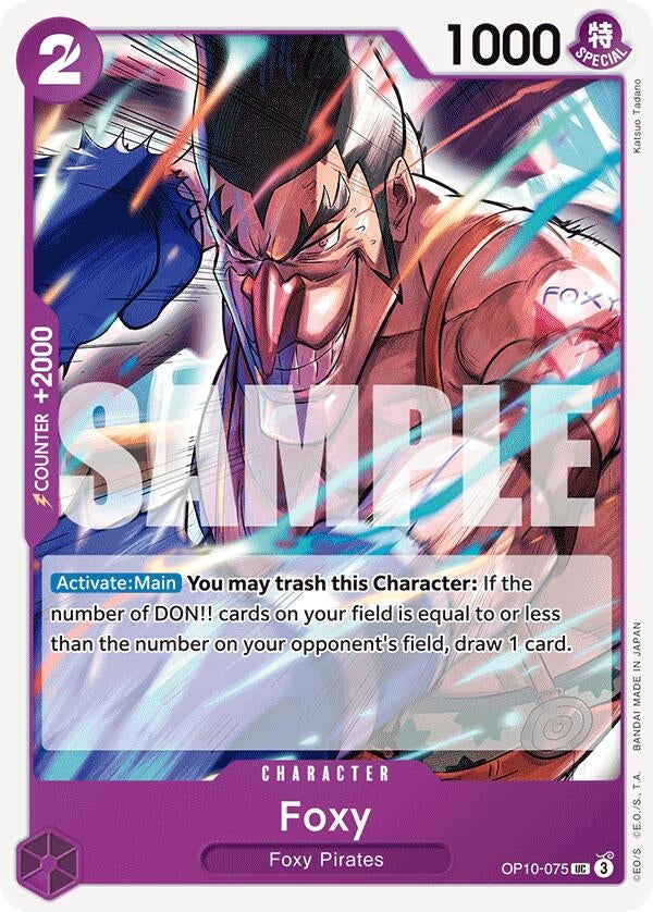 Image for Foxy (OP10-075) (Royal Blood) (OP10) - One Piece Card Game