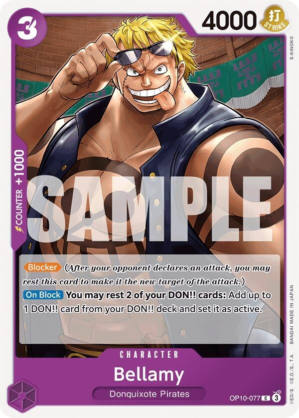 Image for Bellamy (OP10-077) (Royal Blood) (OP10) - One Piece Card Game