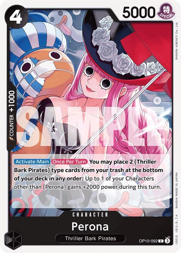 Image for Perona (092) (OP10-092) (Royal Blood) (OP10) - One Piece Card Game