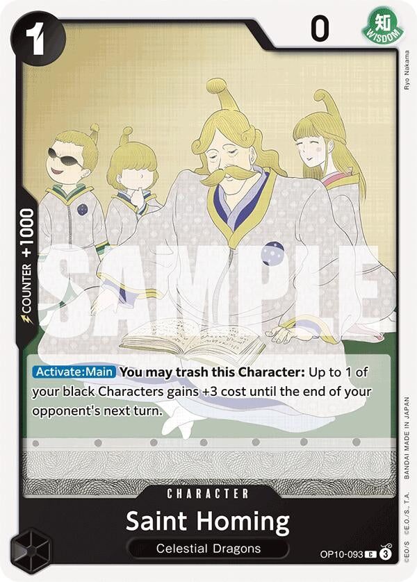 Image for Saint Homing (OP10-093) (Royal Blood) (OP10) - One Piece Card Game