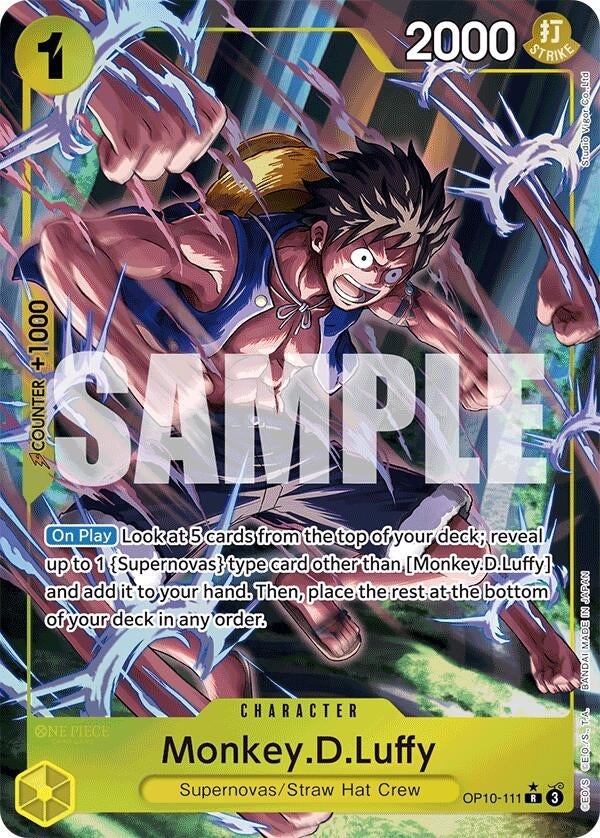 Image for Monkey.D.Luffy (111) (Parallel) (OP10-111) (Royal Blood) (OP10) - One Piece Card Game