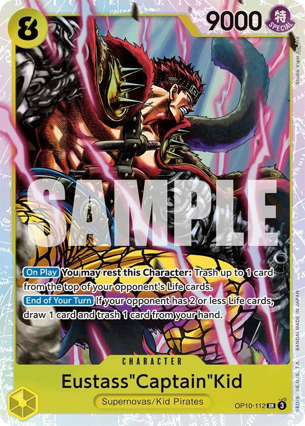 Eustass"Captain"Kid (112) (OP10-112) (Royal Blood)