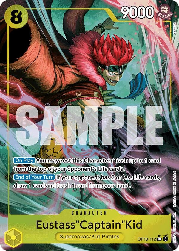 Image for Eustass"Captain"Kid (112) (Parallel) (OP10-112) (Royal Blood) (OP10) - One Piece Card Game