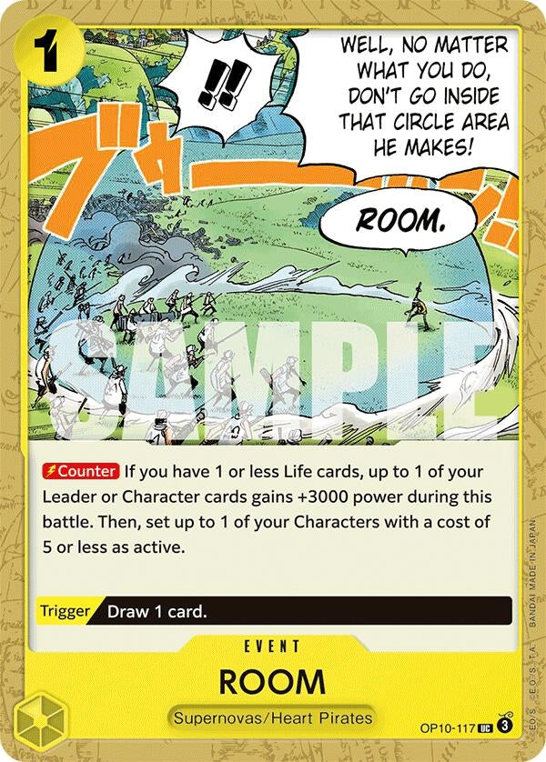 Image for ROOM (OP10-117) (Royal Blood) (OP10) - One Piece Card Game