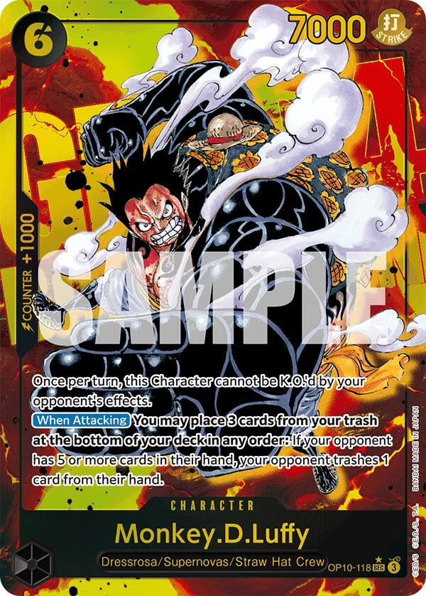Image for Monkey.D.Luffy (118) (Parallel) (OP10-118) (Royal Blood) (OP10) - One Piece Card Game
