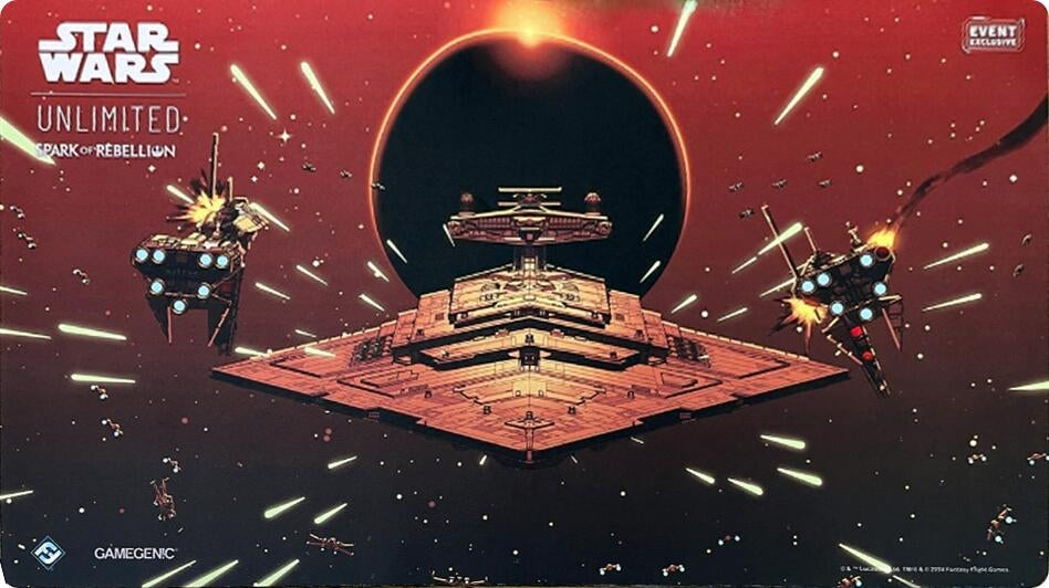 Image for Star Wars: Unlimited Event Exclusive Game Mat - Overwhelming Barrage (Minneapolis 2024) - Playmats
