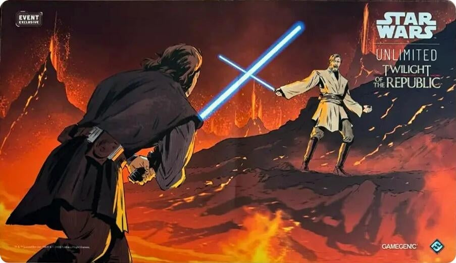 Image for Star Wars: Unlimited Event Exclusive Game Mat - I Have the High Ground (OPE Birmingham) - Playmats