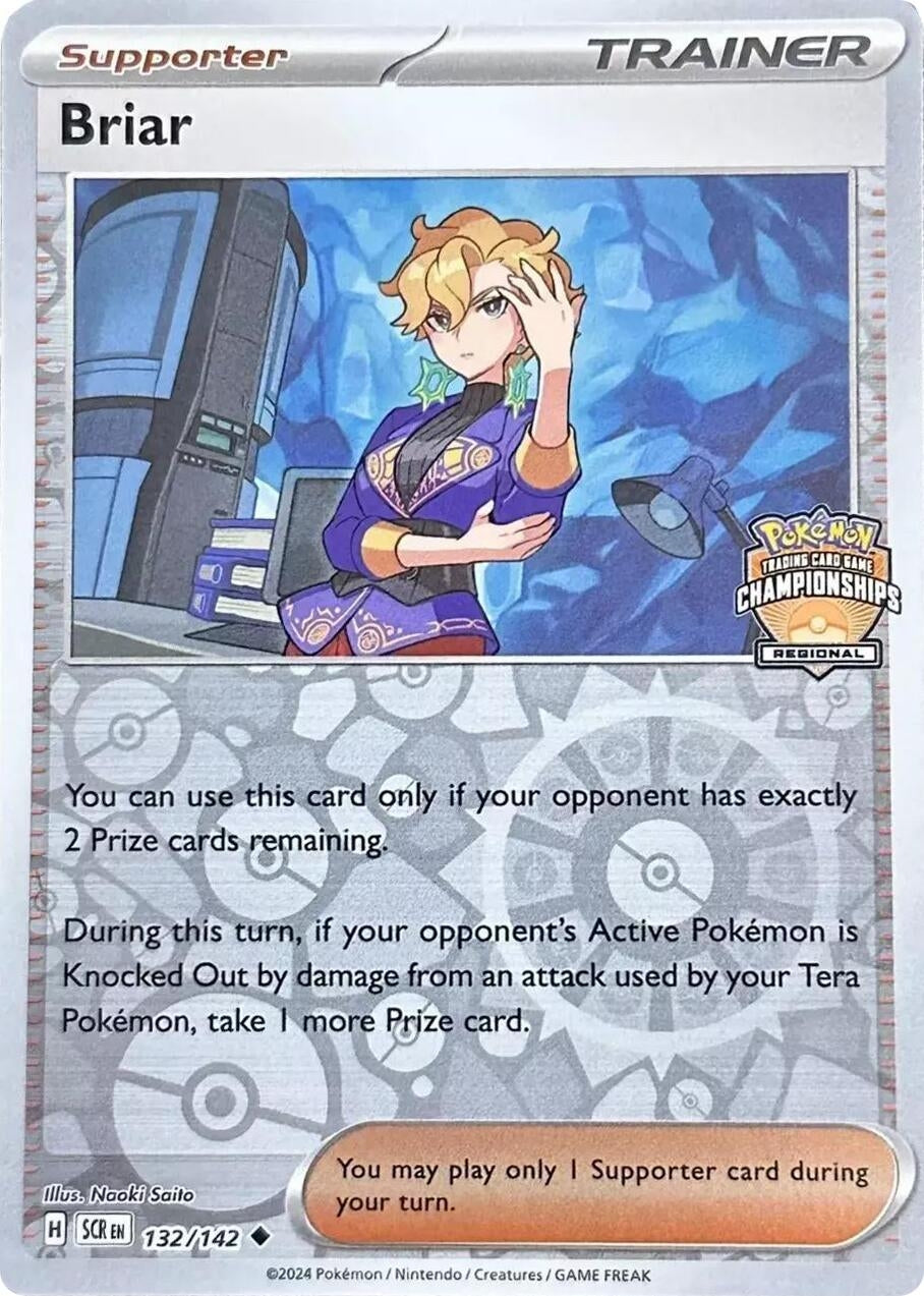 Image for Briar - 132/142 (Regional Championship) (132/142) (League & Championship Cards) (PR) - Pokemon