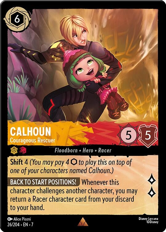 Image for Calhoun - Courageous Rescuer (26/204) (Archazia's Island) (7) - Disney Lorcana